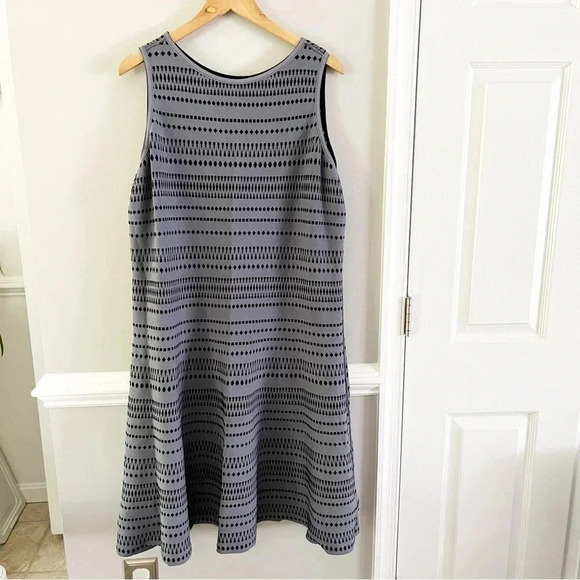 NWT Women’s NIC+ZOE This Or That Twirl Reversible Dress Bluestone Size 1X - Picture 3 of 6